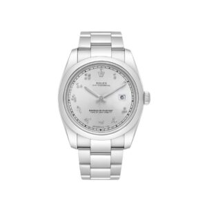 Silver Rolex Datejust (Champagne Dial)